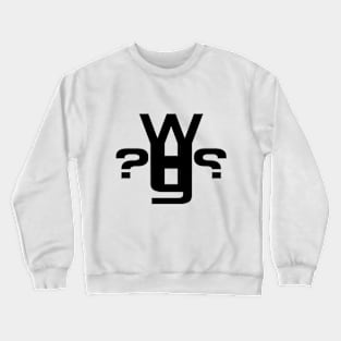 Ambiguous Why (Alternate) Design Crewneck Sweatshirt